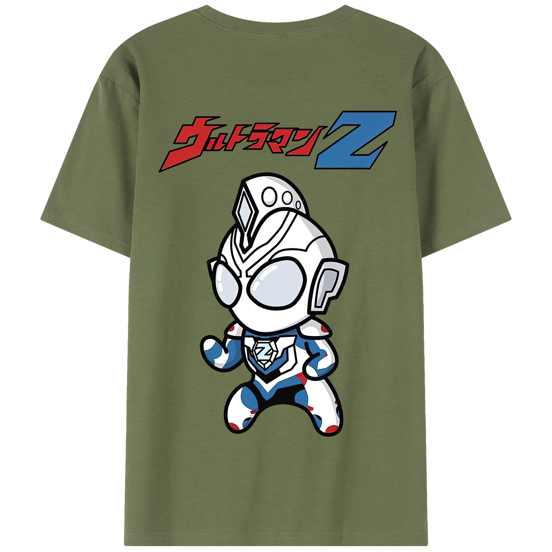 （画像用） ウルトラマン Ultraman 綿100％半袖Tシャツ（背面プリント）
